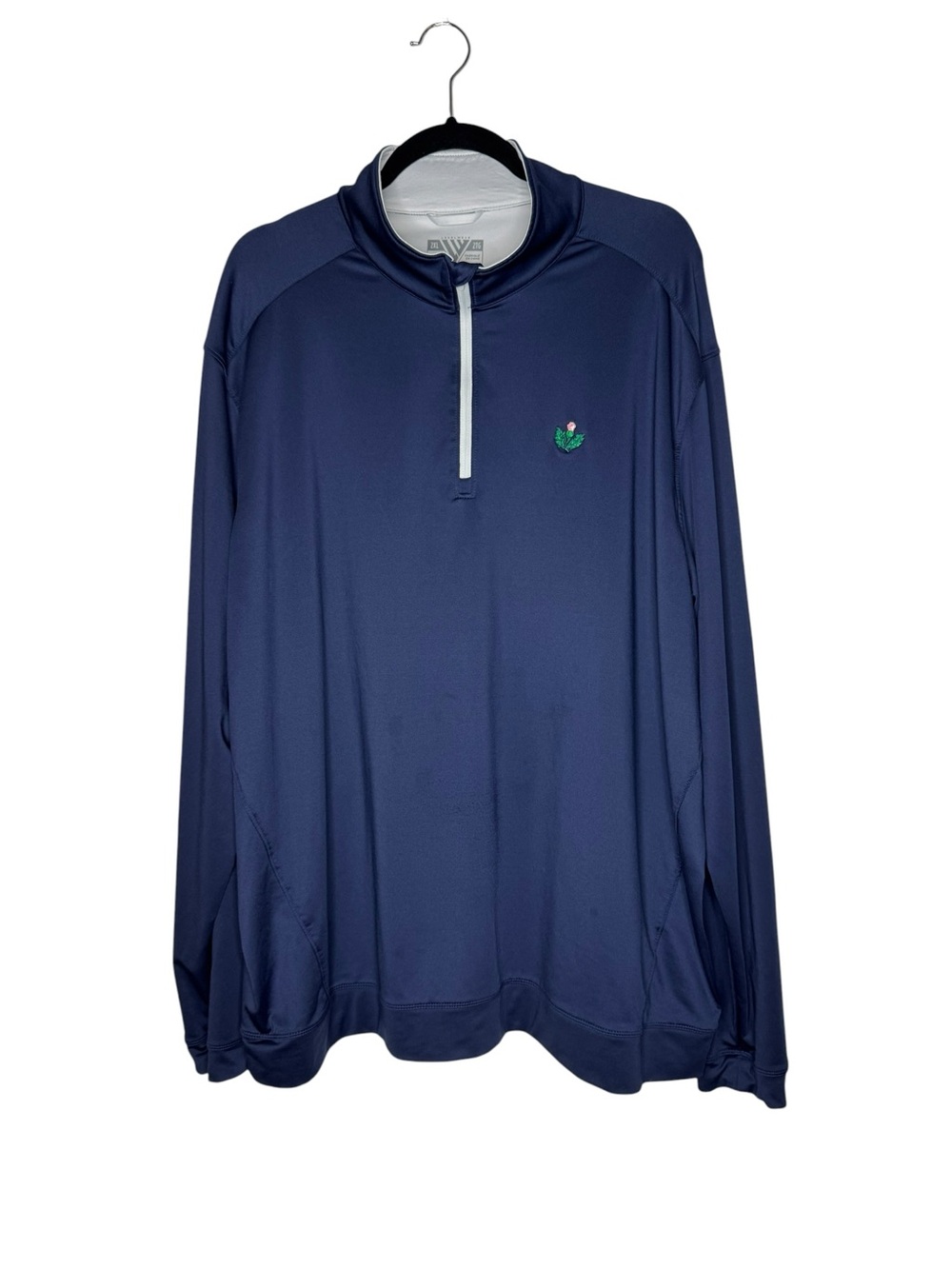 Levelwear Quarter Zip 1/4 Pullover Blue Cabot Highlands Golf 2XL